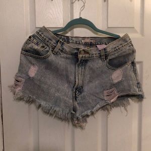High waist vintage Levi shorts Sz 12M